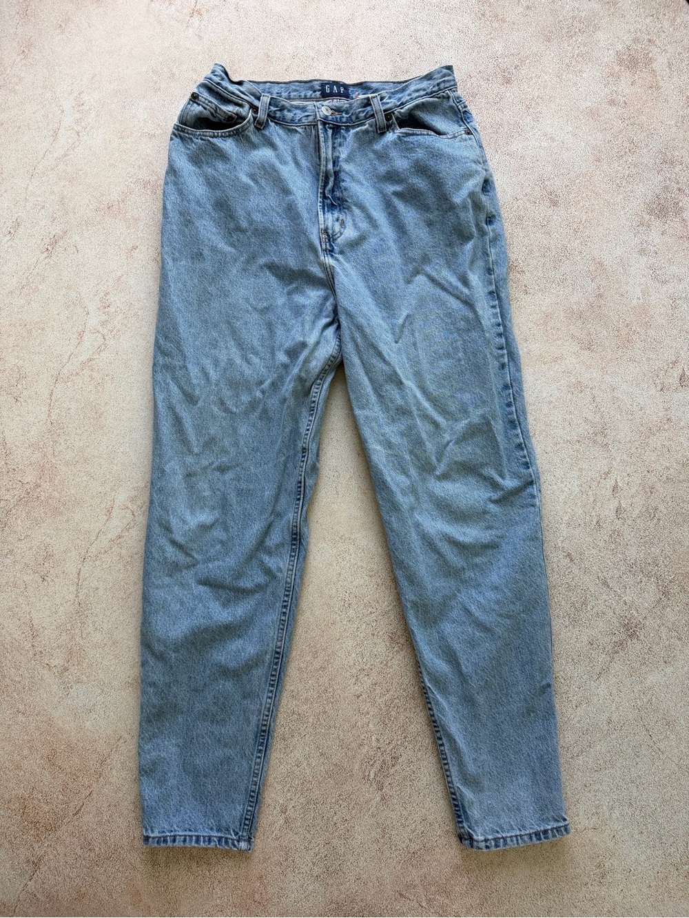 Vintage GAP Light Wash Denim Mom Jeans - Light Blue